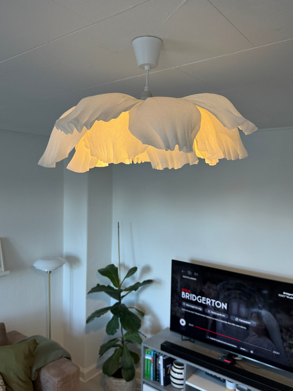 Mellem Blomsterlampe